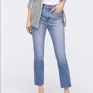 Point Sur for J. Crew Straight-Leg Jean with Paint